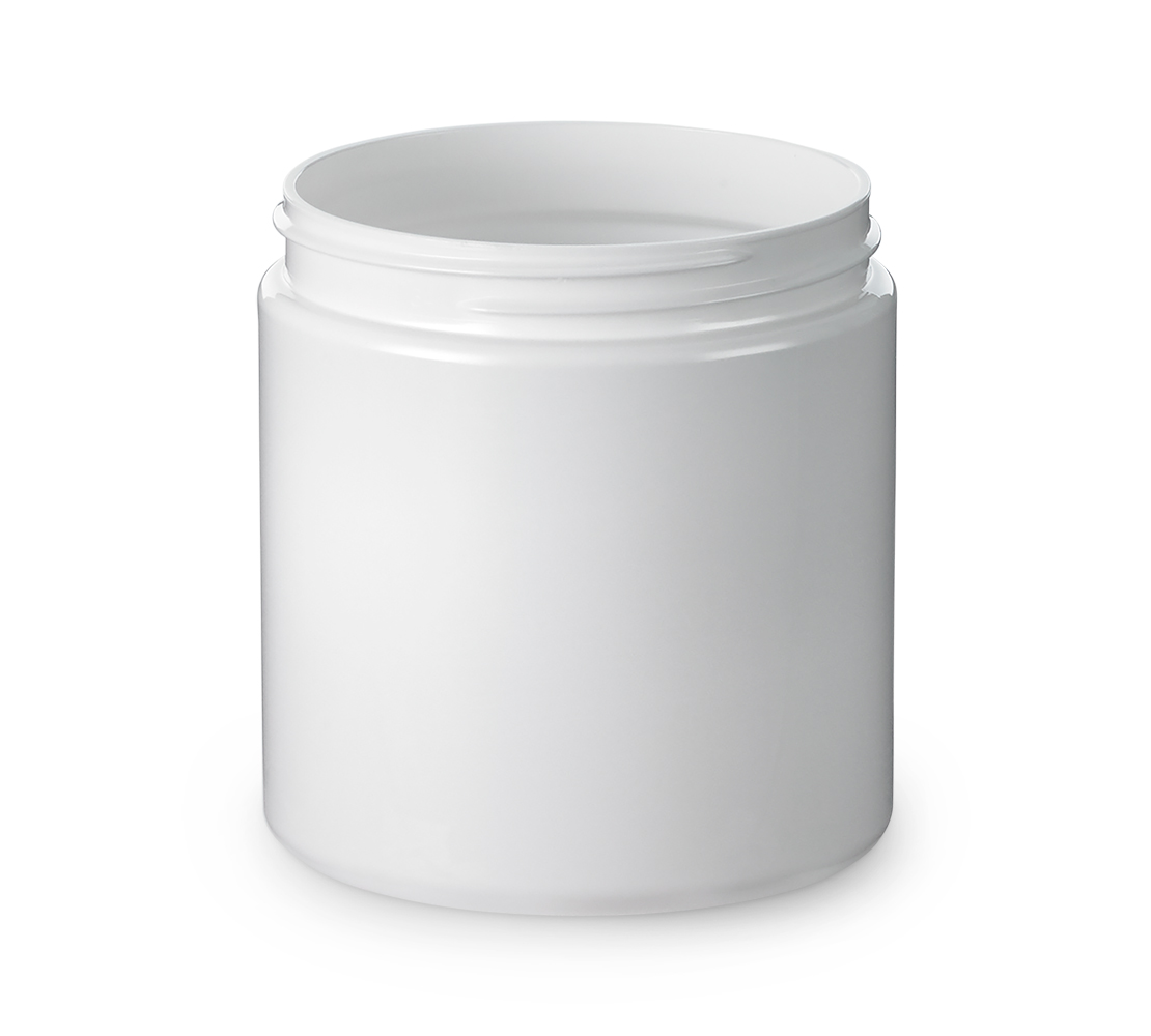 8 oz. Clear PET Plastic Jar, 70mm 70-400