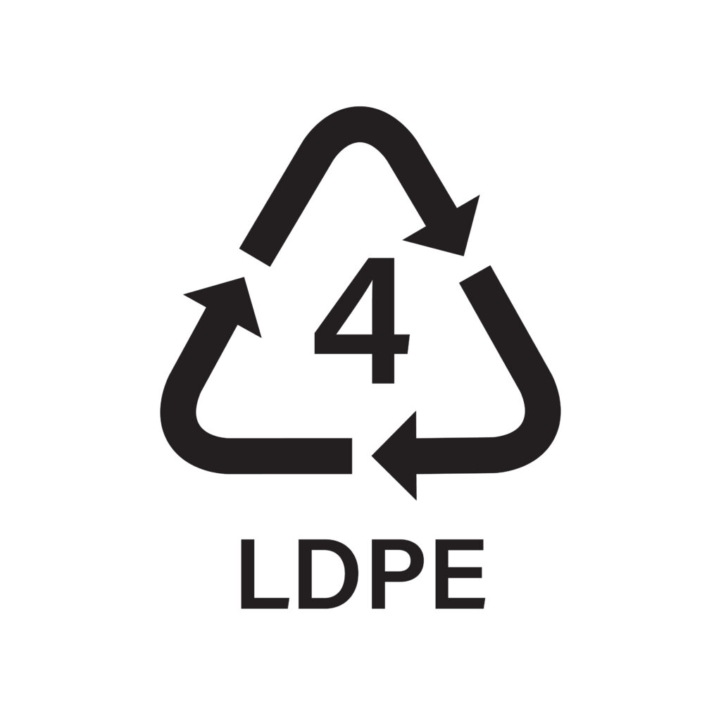 LDPE Recycling symbol