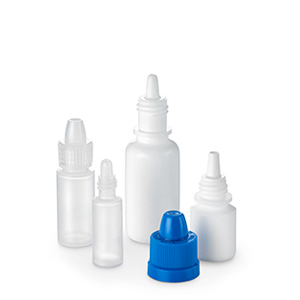 group of plastic dropper squeeze bottles for personal use