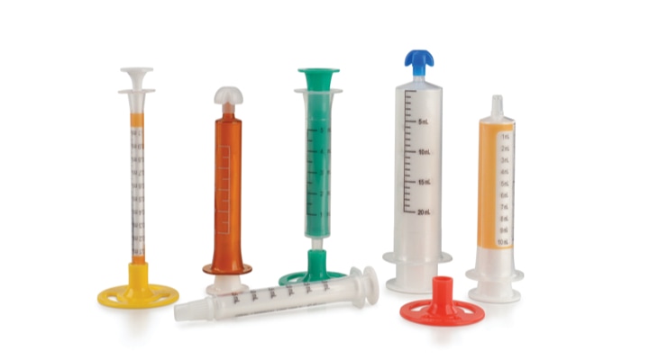 Variety of syringes
